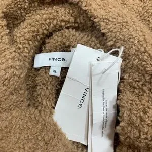 Vince Sweaters Vince Teddy Cashmere Blend Funnel Neck Sweater